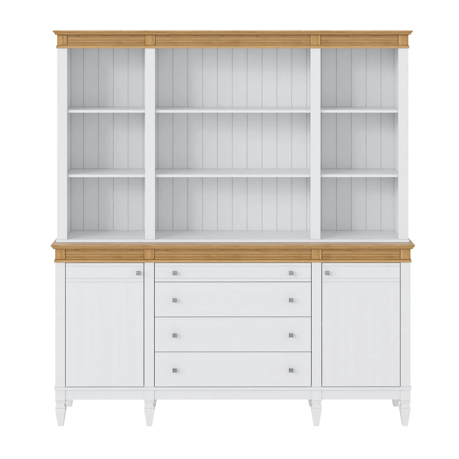 Буфет "Ольса" 400/424 (белый лак/антик 24)