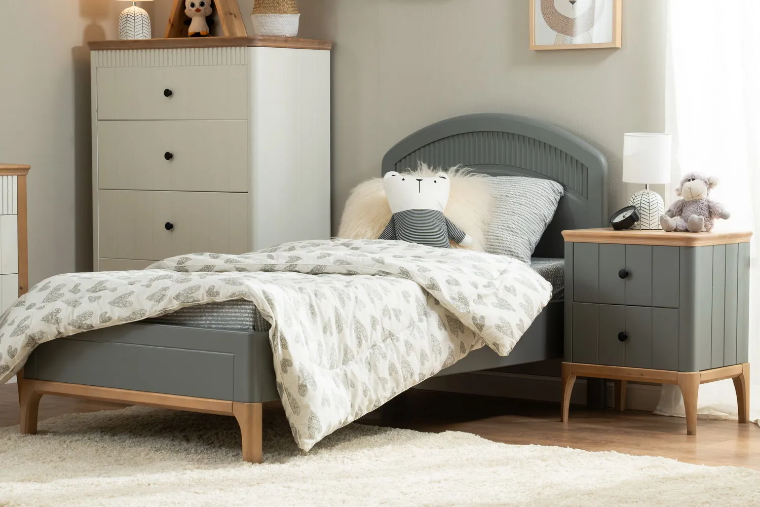 Кровать деревянная Грета №3 1200х2000