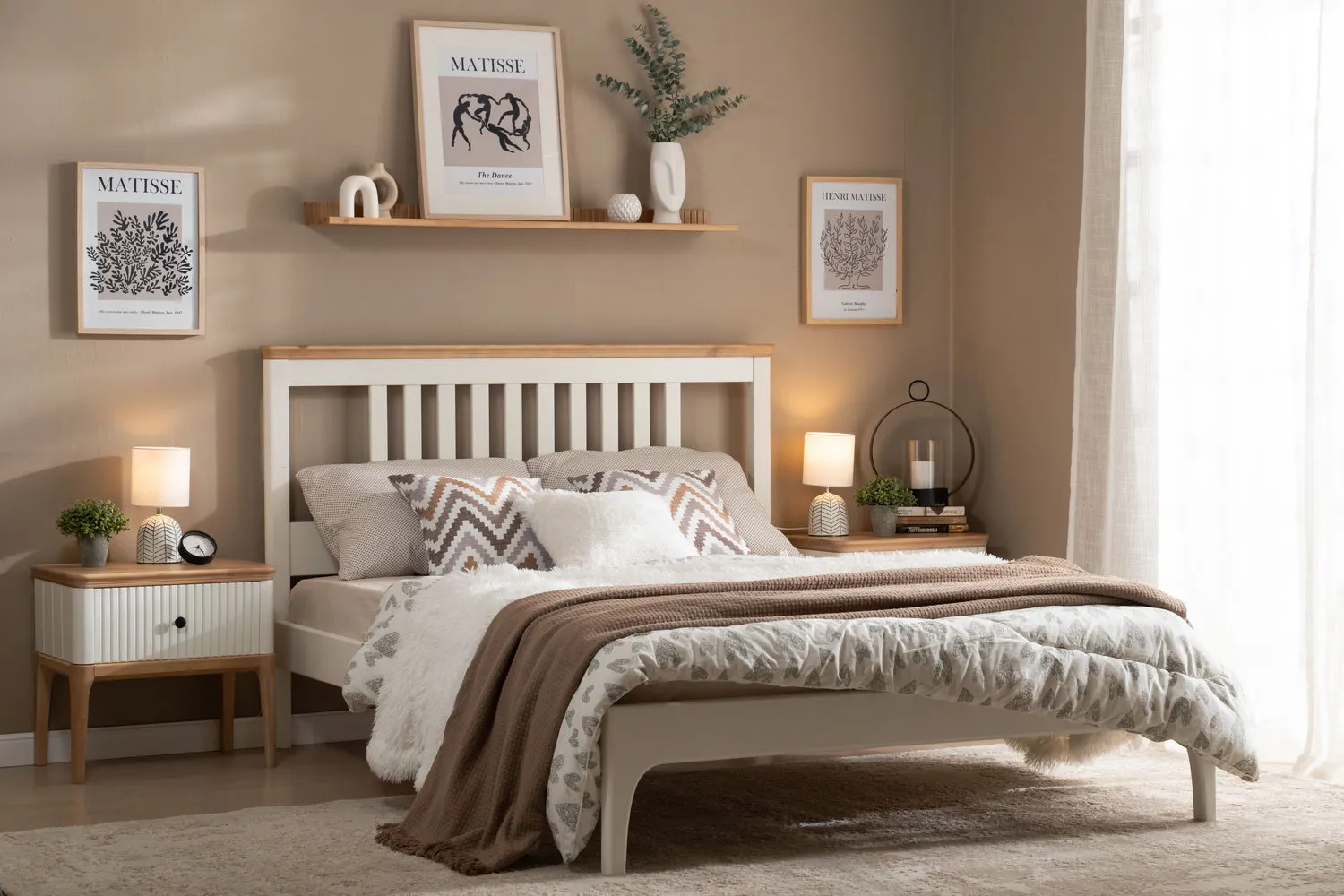 Кровать деревянная Грета №22 1400х2000